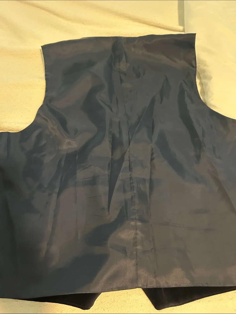 Men’s velvet vests size 3XL black or blue